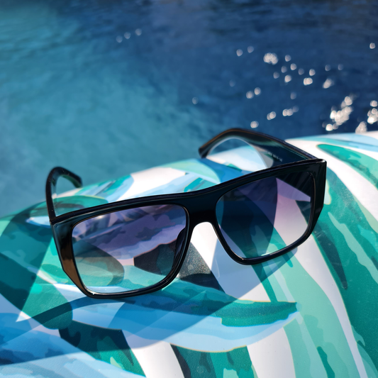 DEE DEE Black - Oversized Women’s Fashion Sunglasses